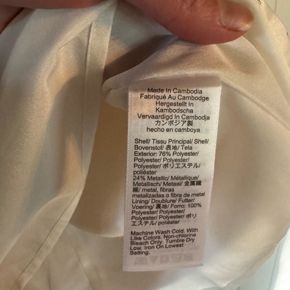 J. Crew Rose Gold Floral Blouse & Skirt Set - Picture 7 of 15